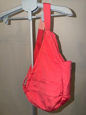 Ameribag The Healthy Back Bag Pink Crossbody Backpack